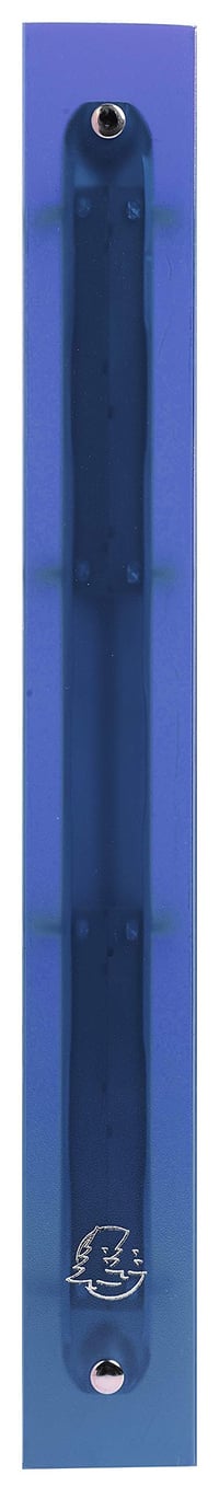 Zakladač Exacompta KreaCover 51562E A4 Maxi – 4 krúžky, priemer 30 mm, chrbát 40 mm, modrý, priehľadný PP obal, na školské a kancelárske použitie 2
