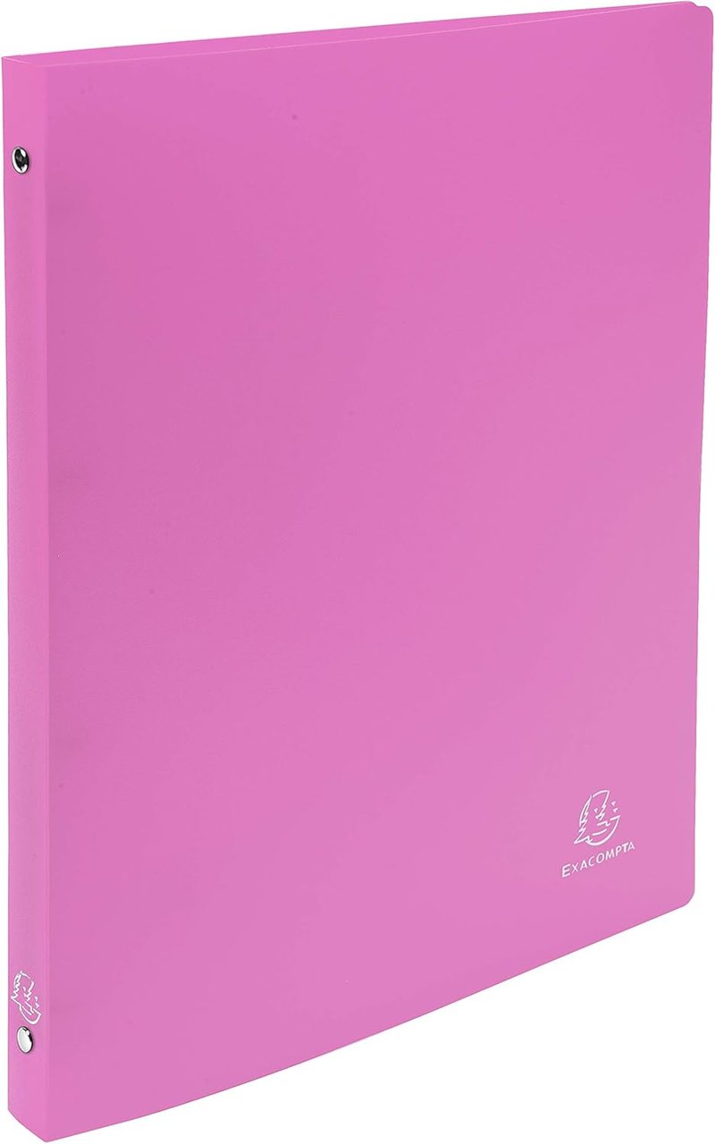 Exacompta Linicolour Gyűrűs Mappa 32x25 cm - Pack of 20, assorted colours, 4 rings