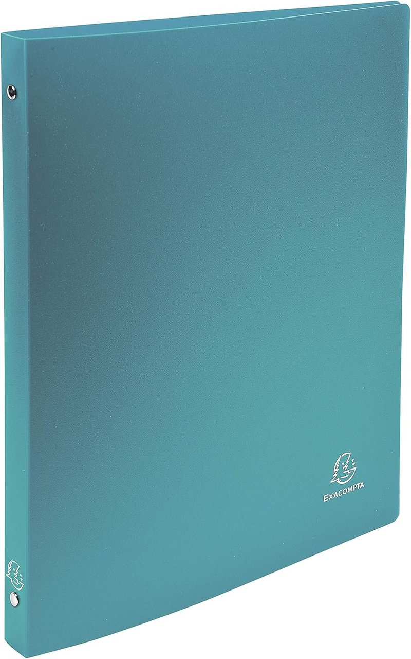 Exacompta Linicolour Gyűrűs Mappa 32x25 cm - Pack of 20, assorted colours, 4 rings