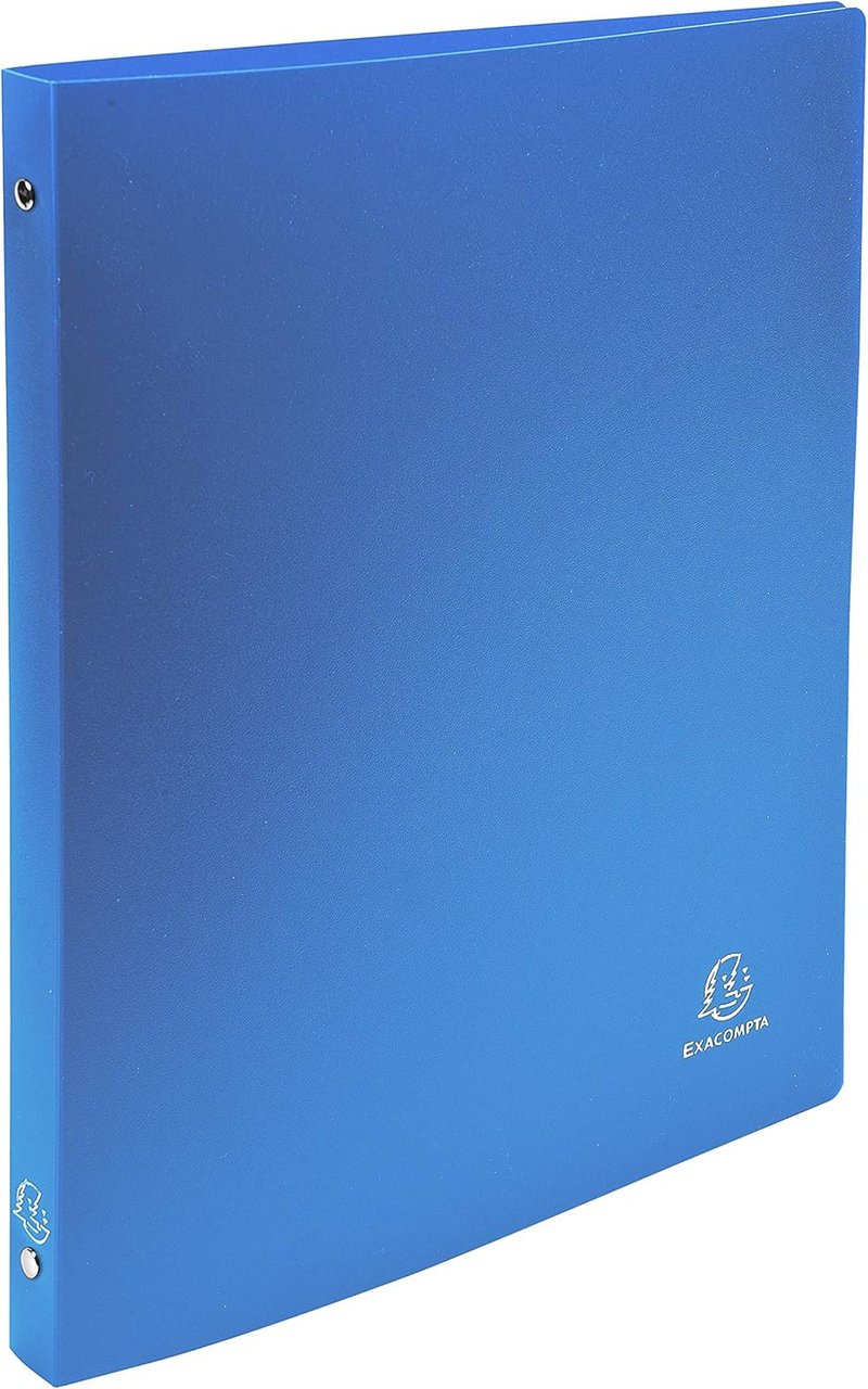 Exacompta Linicolour Gyűrűs Mappa 32x25 cm - Pack of 20, assorted colours, 4 rings