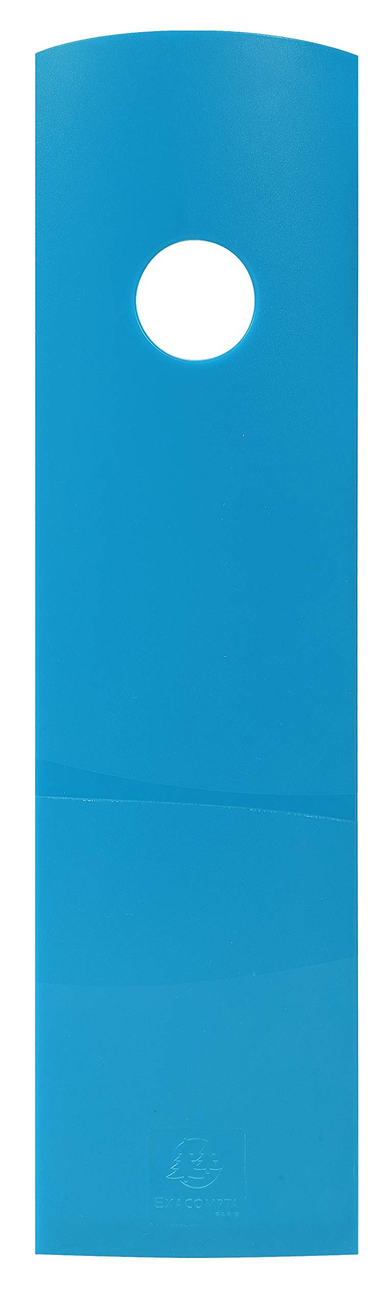 Stojan na časopisy Exacompta MAG-CUBE 18282D – 266x82x305 mm, na dokumenty formátu A4+, tyrkysový, veľká kapacita