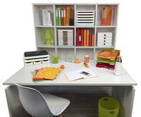 Exacompta Modulo 302913D A4+ organizator cu sertare, 10 sertare, 35x28,8x32 cm, alb/colorat 5