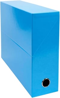 Exacompta Tárolódoboz A4 Világoskék Karton Irattartó - 1 Stück, Lightblue 1