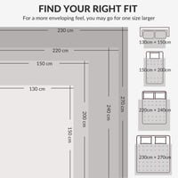 Exclusivo Mezcla mušelínová deka 150x200 cm, 100% bavlnený priedušný a ľahký prehoz na pohovku a posteľ, mäkká letná deka, biela 9