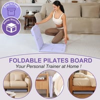 ExeractFit összecsukható Pilates board reformer gép készlet fekete, több 4