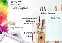 Exerz Feszített Vászon Keret - Képkeret Festménynek - 30 x 40 cm - 5 piezas 7