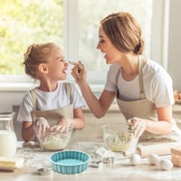 EXIN DEHCEN Szilikon Sütőforma 20 cm - Kerek Tortaforma Többrétegű Tortákhoz, Sajttortához, Szivárványtortához, Mosogatógépben Mosható

AI:  6