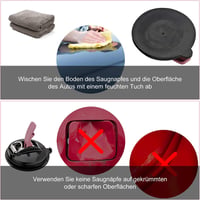 EXLECO 2 db autós vákuumtartó 22kg terhelhetőséggel S-horogokkal kempinghez 3