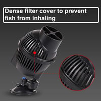 EXLECO JVP-100A Áramoltató Szivattyú - 2500 L/h, 3W, 360° Forgatható, Édesvízi és Tengeri Akváriumokhoz, Tapadókorongos Rögzítés 5