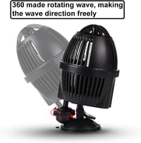 EXLECO JVP-100A Áramoltató Szivattyú - 2500 L/h, 3W, 360° Forgatható, Édesvízi és Tengeri Akváriumokhoz, Tapadókorongos Rögzítés 4
