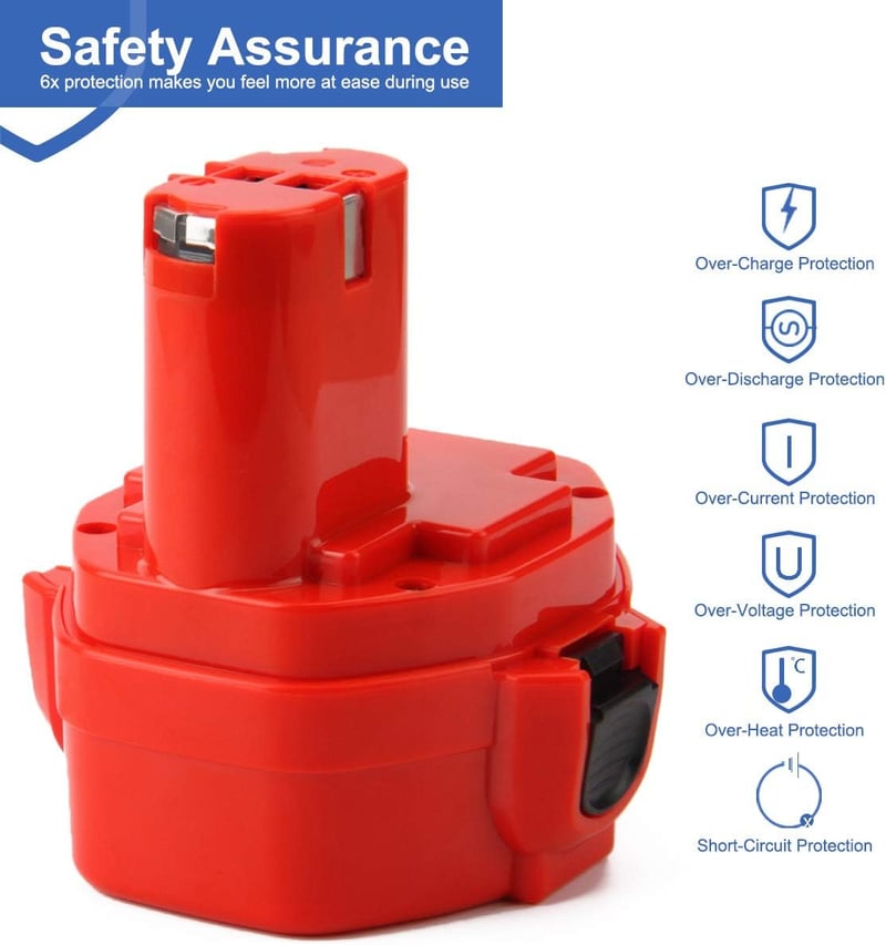 Exmate 14.4V 3.5Ah Makita akkumulátor PA14 1420 1422 1433 1434 1435 2db