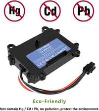 Exmate 18 V 2500 mAh lítium akkumulátor Bosch Indego 350/400/M 700/M+ 700/S+ 350/S+ 400 fűnyíróhoz 2