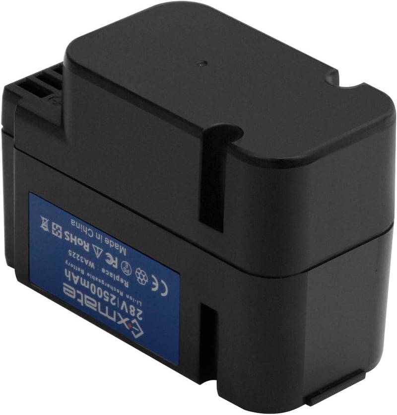 Exmate 28V 2.5Ah akkumulátor Landroid robotfűnyírógéphez WA3225 WA3565