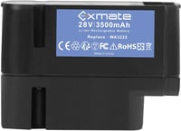 Exmate 28V 3.5Ah akkumulátor Landroid robotfűnyíróhoz WA3225 WA3565 1