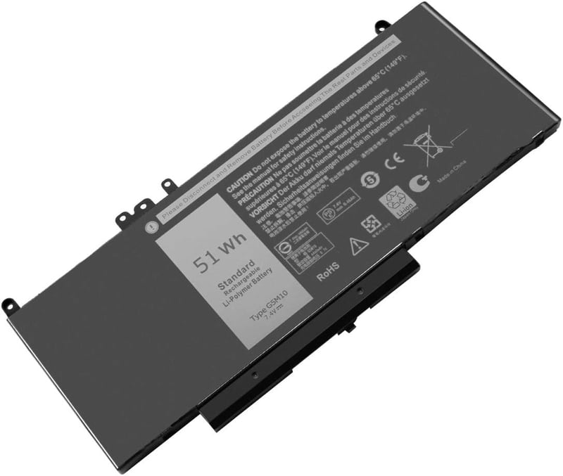 Exmate 7.4V 51Wh laptop akkumulátor Dell Latitude E5450 E5550 G5M10 WYJC2
