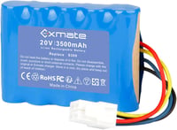 Acumulator Li-ion de schimb Exmate pentru Landxcape LX790i LX792 LX795 LX796 LX797 LX991 Ferrex 800m2 2021 S300 S390m2 WA32300 WA323 LA0001 LA0002 8