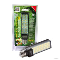 Exo Terra Forest Canopy LED teráriové osvetlenie 8W E27 6500K pre rast tropických rastlín, otočné o 300° so zabudovaným predradníkom, 1 ks 1