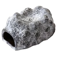 Peșteră din ceramică Exo Terra Wet Rock pentru reptile și amfibieni - Adăpost umed cu rezervor de apă, dimensiune mare 1
