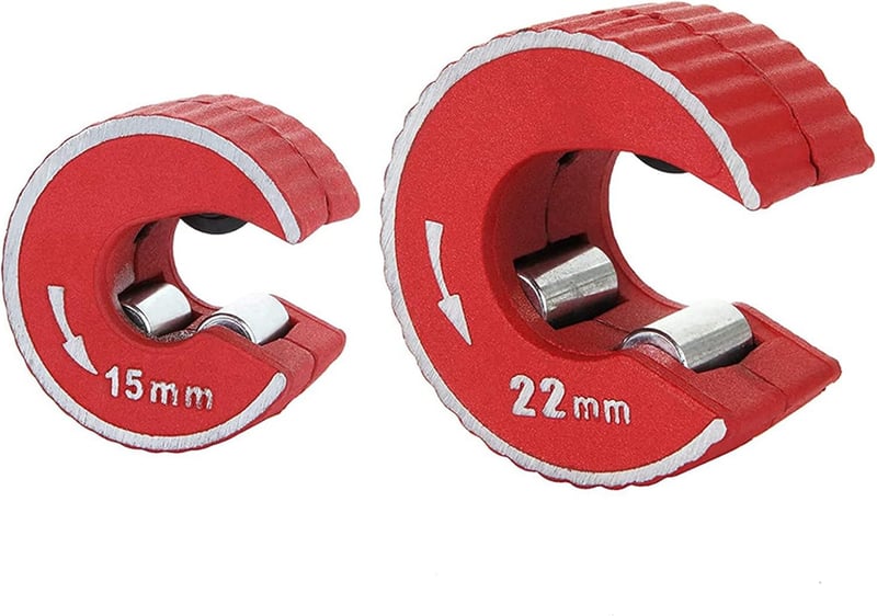 Exogio Mini Csőmetsző 15-22mm Réz Csőhöz Racsnis Vágóeszköz 2db