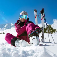 EXP VISION Síszemüveg szett szülő-gyerek párnak, UV védelem, páramentes snowboard szemüveg 8