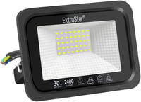 EXTRASTAR 30W LED Reflektor IP65 Vízálló 2400 Lm Hideg Fehér Kültéri Lámpa 1