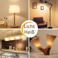 EXTRASTAR E14 LED Izzó Meleg Fehér 6W Gyertya Alakú, 40W Helyettesítő 480 Lumen 3000K C37 Forma, 3 Darabos Csomag 2