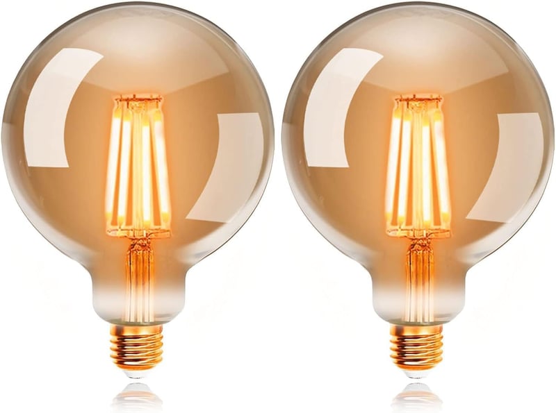 ExtraStar Edison G95 E27 LED filament izzó vintage stílusú - G125