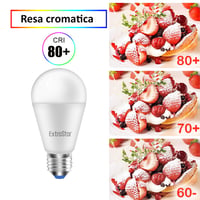 EXTRASTAR LED žiarovka E27 12W (namiesto 96W) 960 lúmenov teplá biela 3000K energeticky úsporná žiarovka, balenie 6 ks, energetická trieda A+ 6