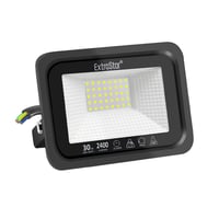 EXTRASTAR LED reflektor 30W IP65 vodotesný, 2400 lm, studená biela 6500K – exteriérový 1
