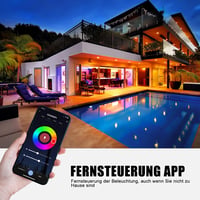 EXTRASTAR Okos LED Izzó E27 WiFi Szabályozható 16 Millió Szín RGB 4.9W Alexa Google Home Kompatibilis 2 Darab 7