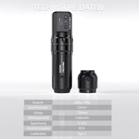 Extreme Tattoo Dragonhawk Fold Pro Wireless Tetoválógép 2db 1500mAh Akkumulátor 2