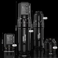 Extreme Tattoo Dragonhawk Fold Pro Wireless Tetoválógép 2db 1500mAh Akkumulátor 7