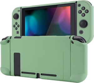 eXtremeRate PlayVital zaštitna maska za Nintendo Switch konzolu i Joy-Con kontrolere - matcha zelena
