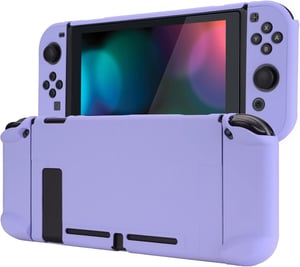 Ochranný kryt eXtremeRate PlayVital na dokovaciu stanicu Nintendo Switch – svetlofialový
