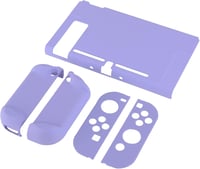 eXtremeRate Nintendo Switch védőtok szeparálható dokkolóval - Világoslila 9