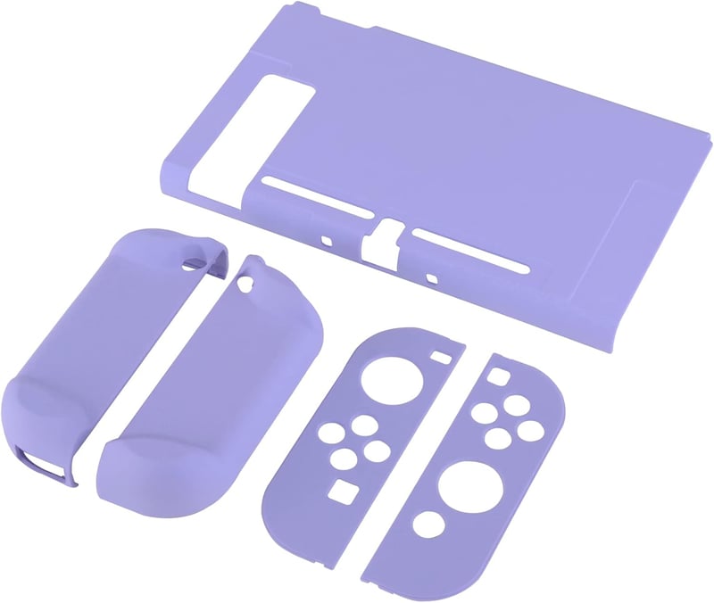 eXtremeRate Nintendo Switch védőtok szeparálható dokkolóval - Világoslila