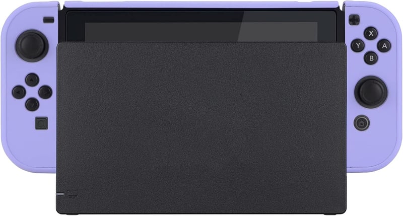 eXtremeRate Nintendo Switch védőtok szeparálható dokkolóval - Világoslila
