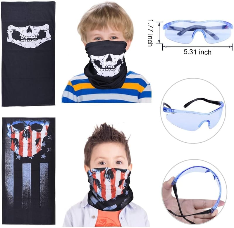 EXTSUD Taktikai Mellény Szett Gyerekeknek Nerf N-Strike Elite Fegyverekhez