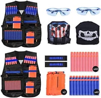 EXTSUD Taktikai Mellény Szett Gyerekeknek Nerf N-Strike Elite Fegyverekhez 1