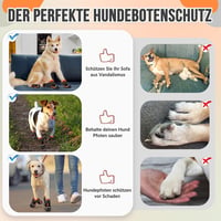 Eyein Kutyacipő 2 Pár Légáteresztő Talpvédelem Csúszásmentes Reflexes Velcro Narancssárga 7