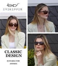Ochelari de soare bifocali Eyekepper cu ramă rotundă din plastic 2