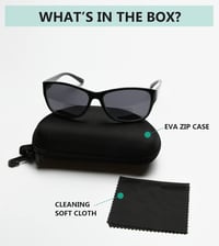 Ochelari de soare bifocali Eyekepper cu ramă rotundă din plastic 6
