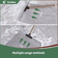 Eyliden 138 cm teleszkópos nyelű vízlehúzó padlóhoz és zuhanyhoz, csempe márvány fa üveg ablakokhoz vízfolt eltávolításhoz 2