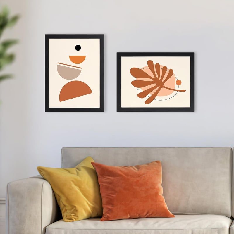 EYMPEU fekete képkeret szett 18 db 15 x 20 cm falra vagy asztalra iroda otthon