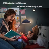 EYOCEAN LED Olvasólámpa Klippes Asztali Lámpa 3 Szín 9 Fényerő USB Kábellel 7