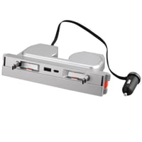 EYPINS Tesla Model 3 Highland 2024 USB Hub Töltő - 4 az 1-ben Többportos Töltő, Rejtett USB Hub Középkonzolhoz 80 cm-es Visszahúzható Kábellel 1