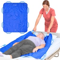 EYRA Prepravná podložka pre pacientov 122x102 cm s 8 úchytmi – Pomôcka na presun a polohovanie seniorov – Prateľná, opakovane použiteľná 1