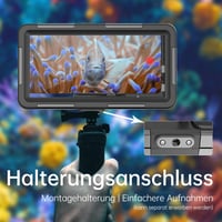 Vodotesné potápačské puzdro Ezanmull pre smartfóny iPhone, Samsung Galaxy, Huawei, Xiaomi Redmi, ochrana do 15 m/50 stôp, na šnorchlovanie a surfovanie, fotografie a 6