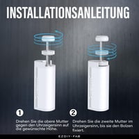 EZDIY-FAB GPU tartó állvány, ARGB LED, alumínium videokártya sag holder, állítható magasság 7