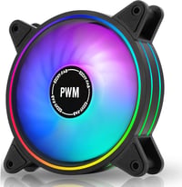 EZDIY-FAB Moonlight 120mm RGB PWM Ventilátor - 1 darab 1